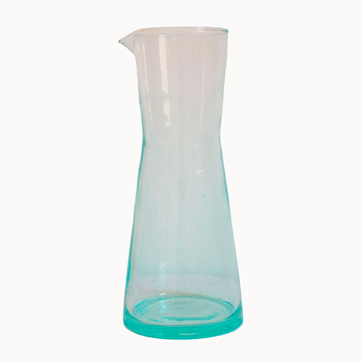 Handblown Slender Glass Carafe - Apartment F