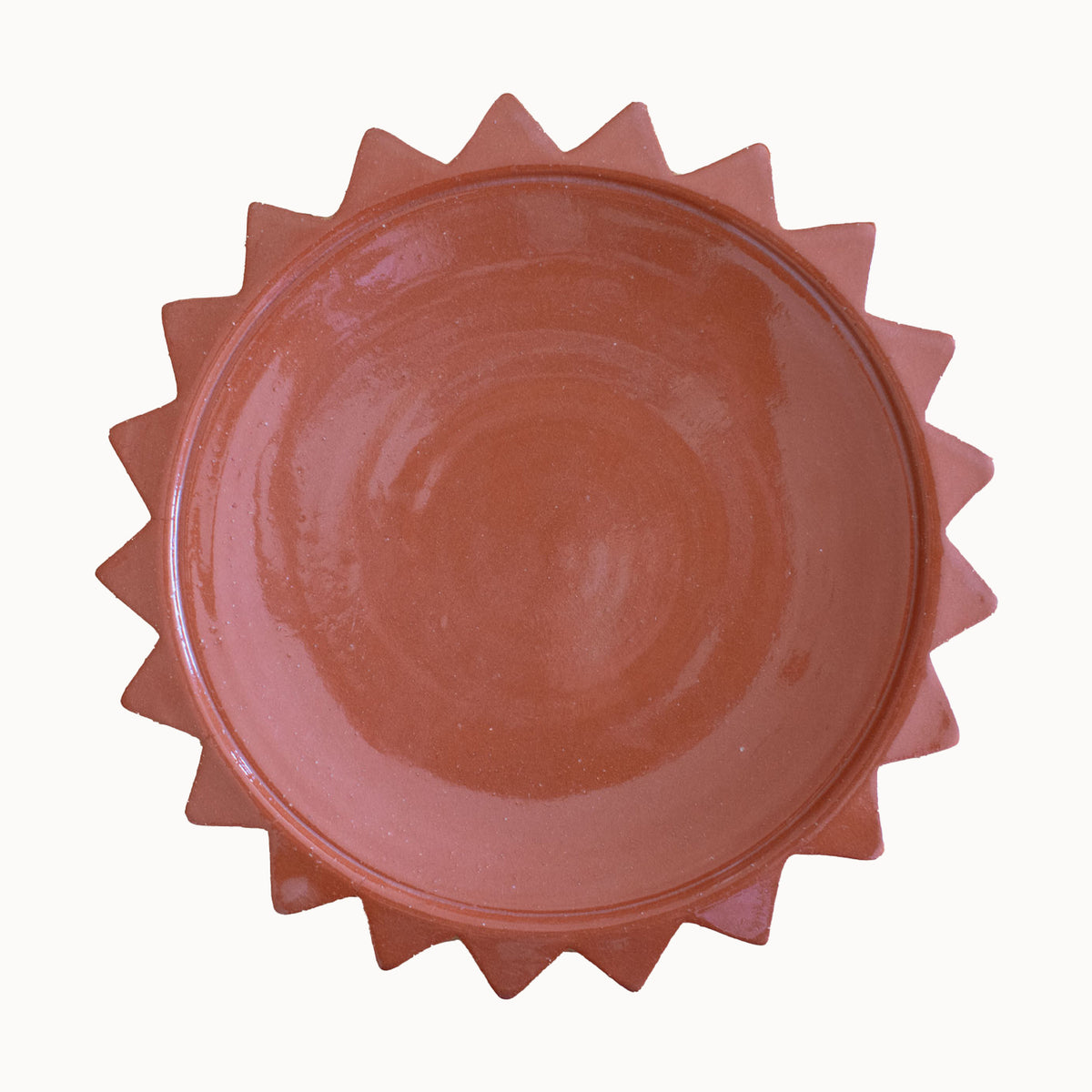 Ceramic Sun Plate by Apartment F - Apartment F