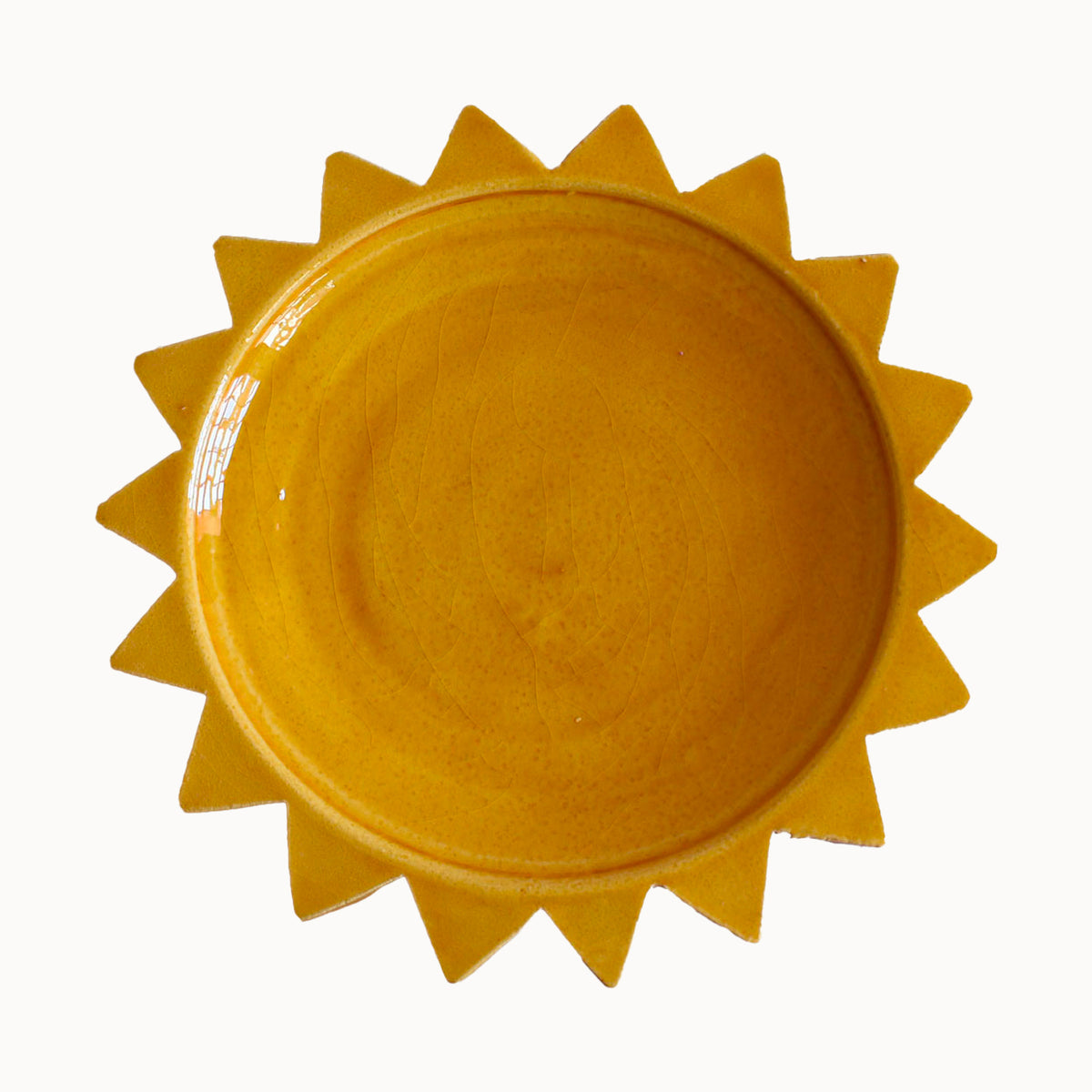 Ceramic Sun Plate by Apartment F - Apartment F