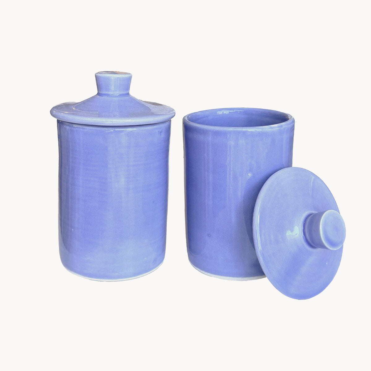 Handcrafted Ceramic Canister - Apartment F