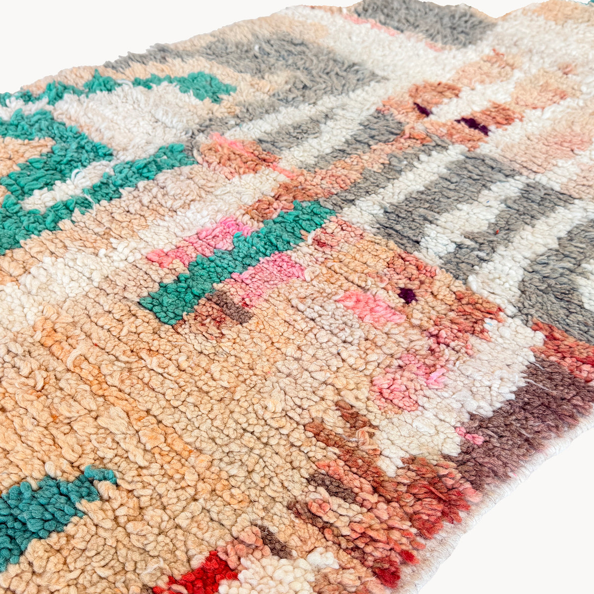 Clara Contemporary Moroccan Runner | 2’5” x 10’3” - Apartment F