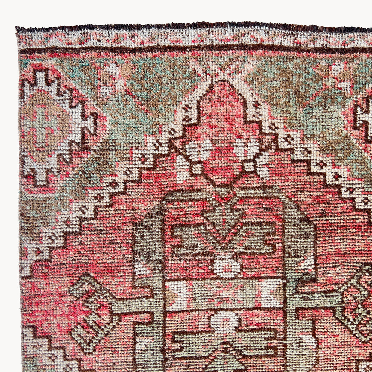 Coral Vintage Turkish Runner | 2’10” x 9’10” - Apartment F