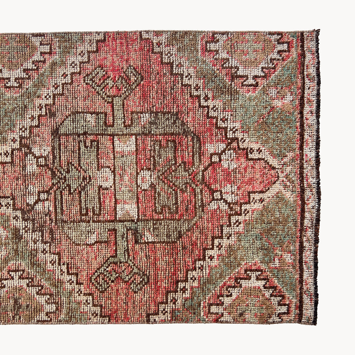 Coral Vintage Turkish Runner | 2’10” x 9’10” - Apartment F