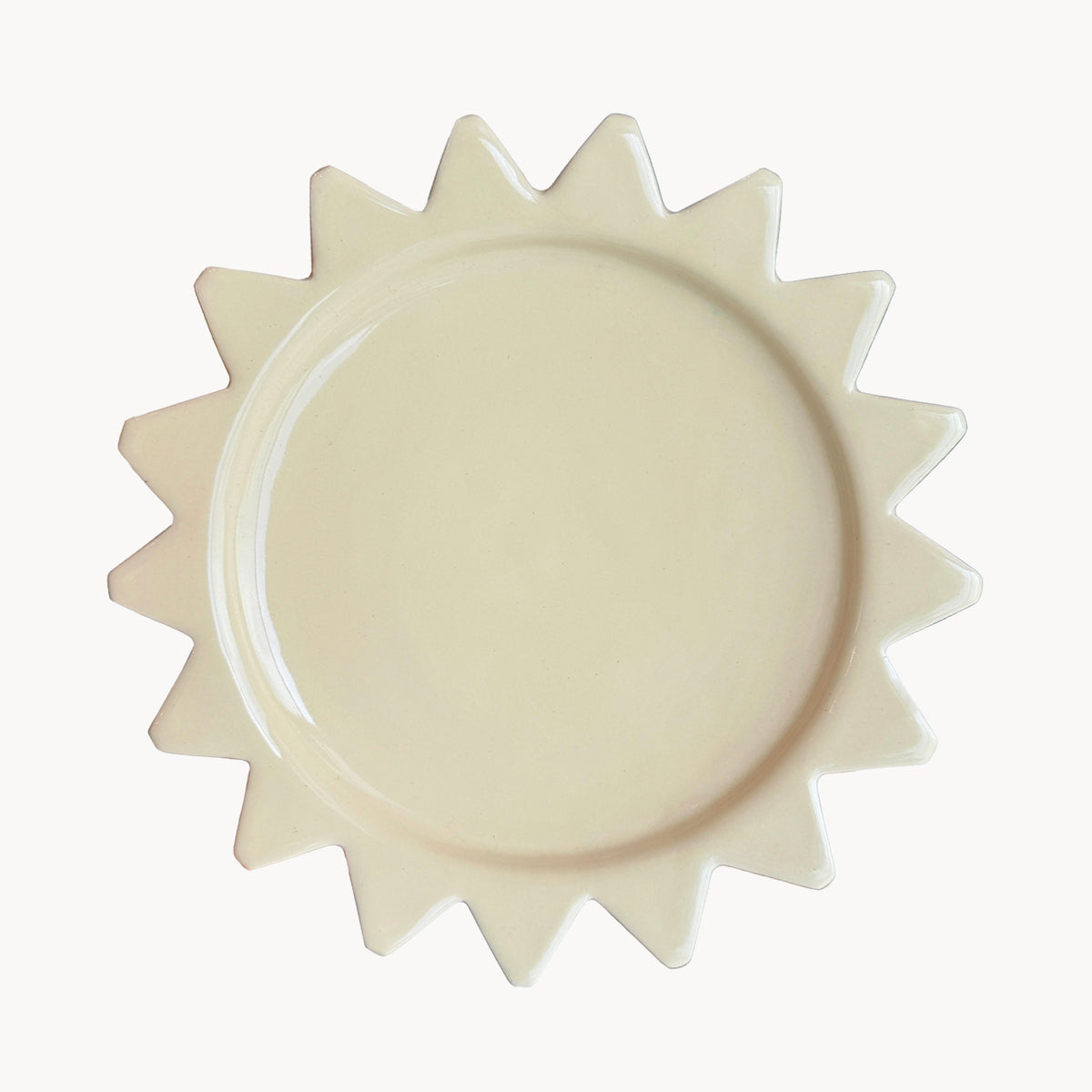 Ceramic Sun Plate by Apartment F - Apartment F