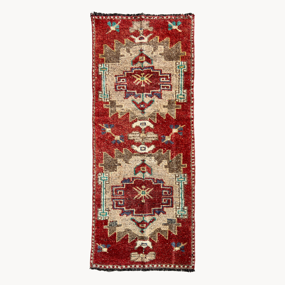 Danube Vintage Turkish Mini Rug | 1'7" x 3'10" - Apartment F