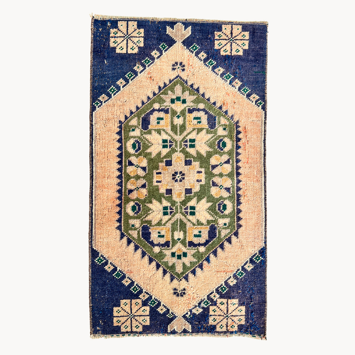 Fiona Vintage Turkish Mini Rug | 1'6" x 2'8" - Apartment F