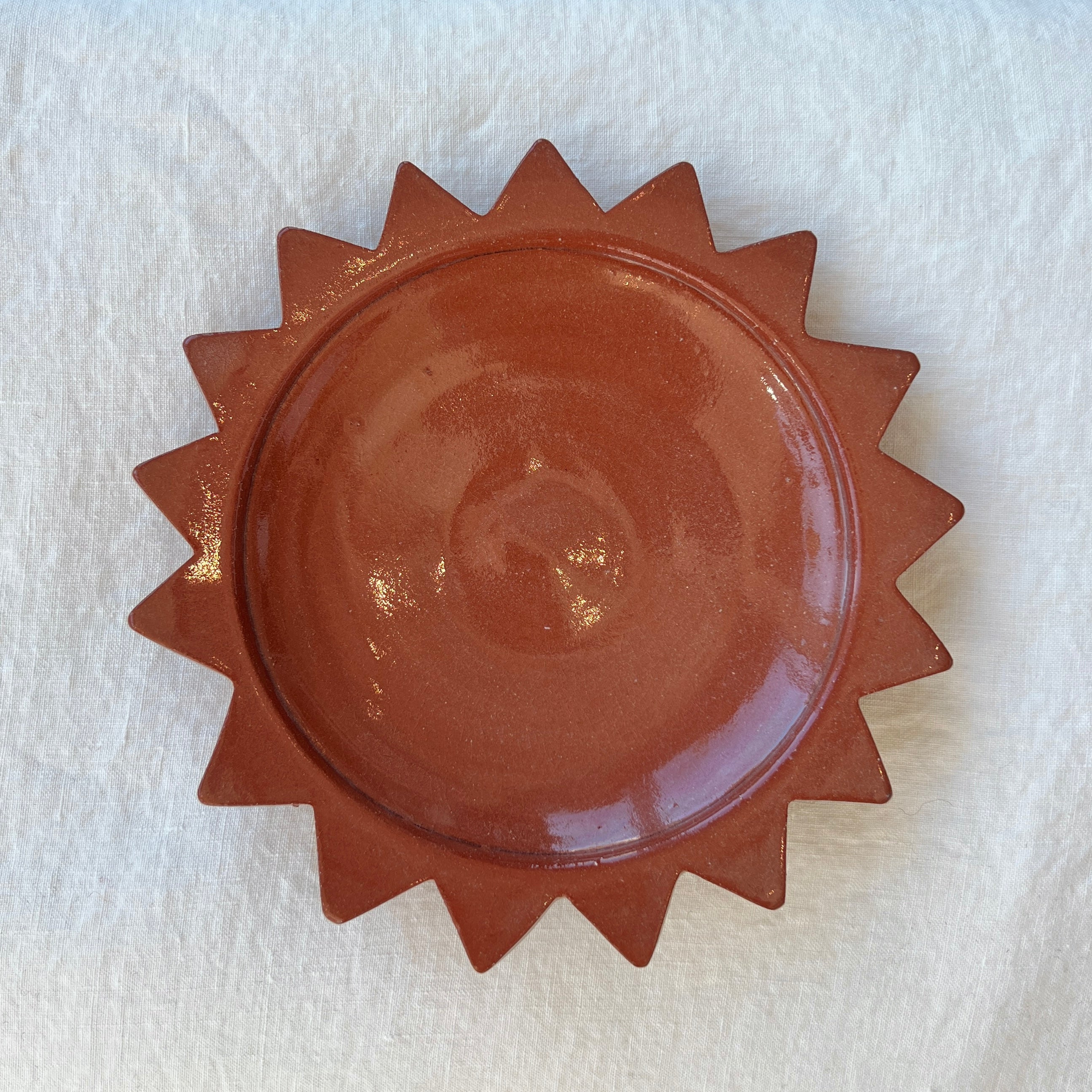 Apartment F Ceramic Sun Plate