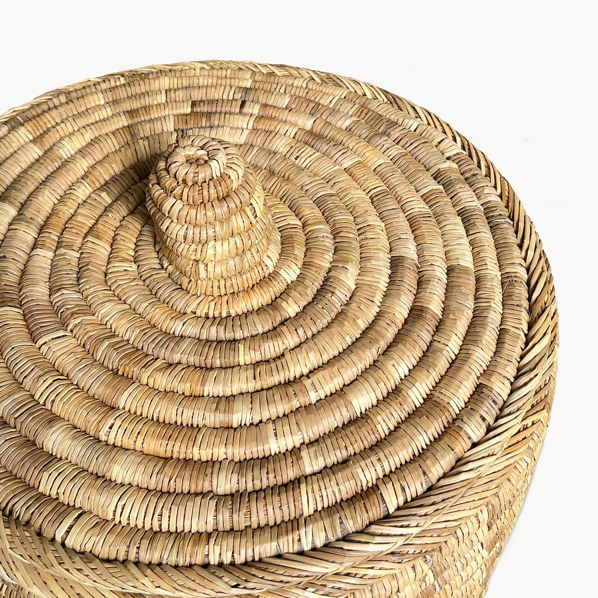 Palm Lidded Storage Baskets - Apartment F