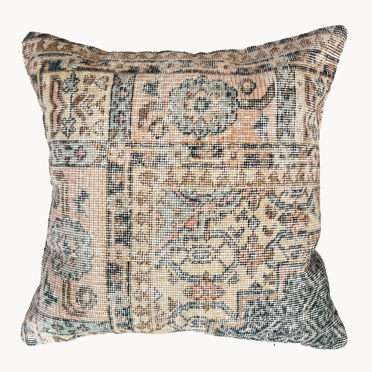 Handwoven Turkish Kilim Euro Pillow - Apartment F