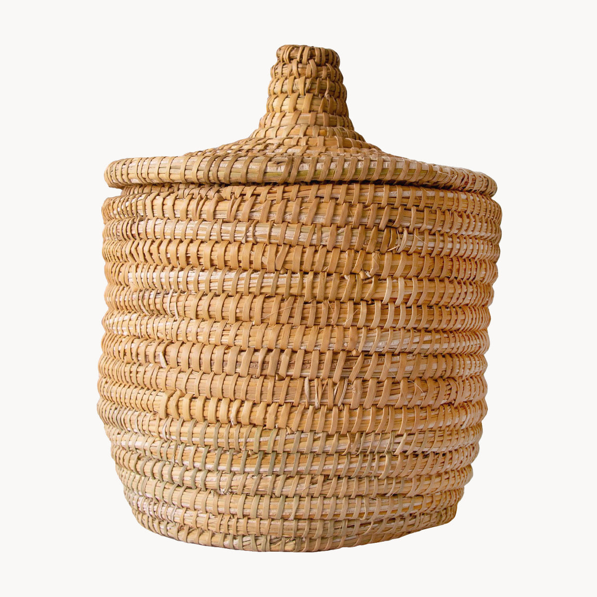 Palm Lidded Storage Baskets - Apartment F