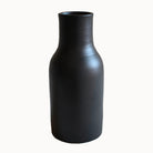 Matte Black Bottle Vase by Apartment F - Apartment F