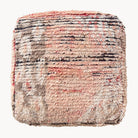 Emelie Moroccan Upcycled Rug Pouf - Apartment F