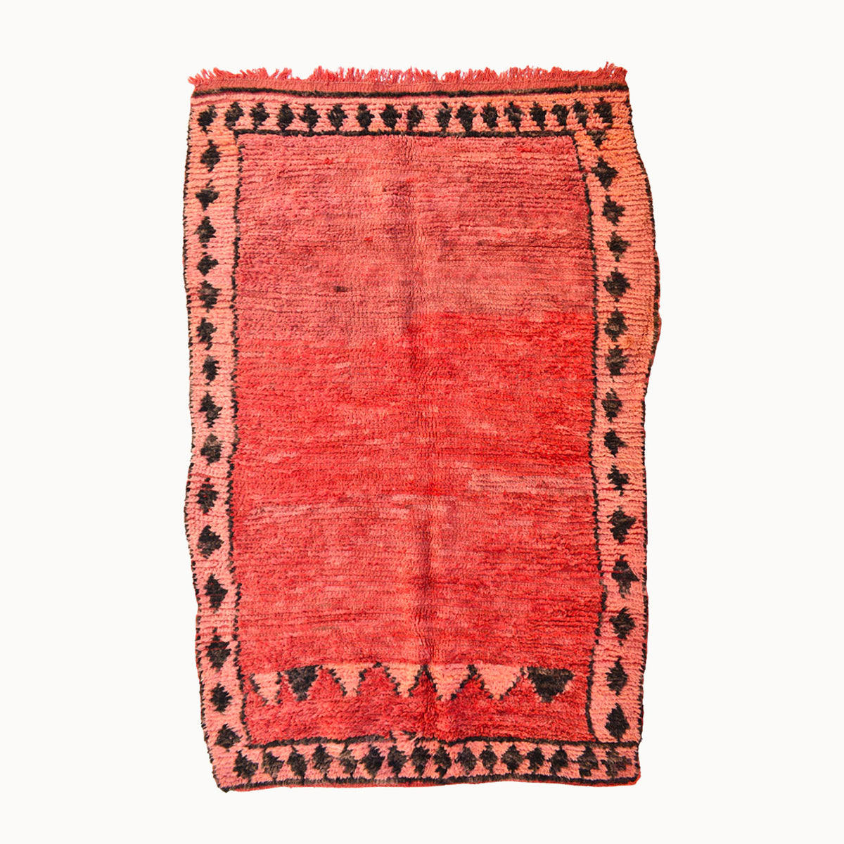 Fatima Vintage Hand-Knotted Moroccan Rug  | 4’1” x 6’ - Apartment F