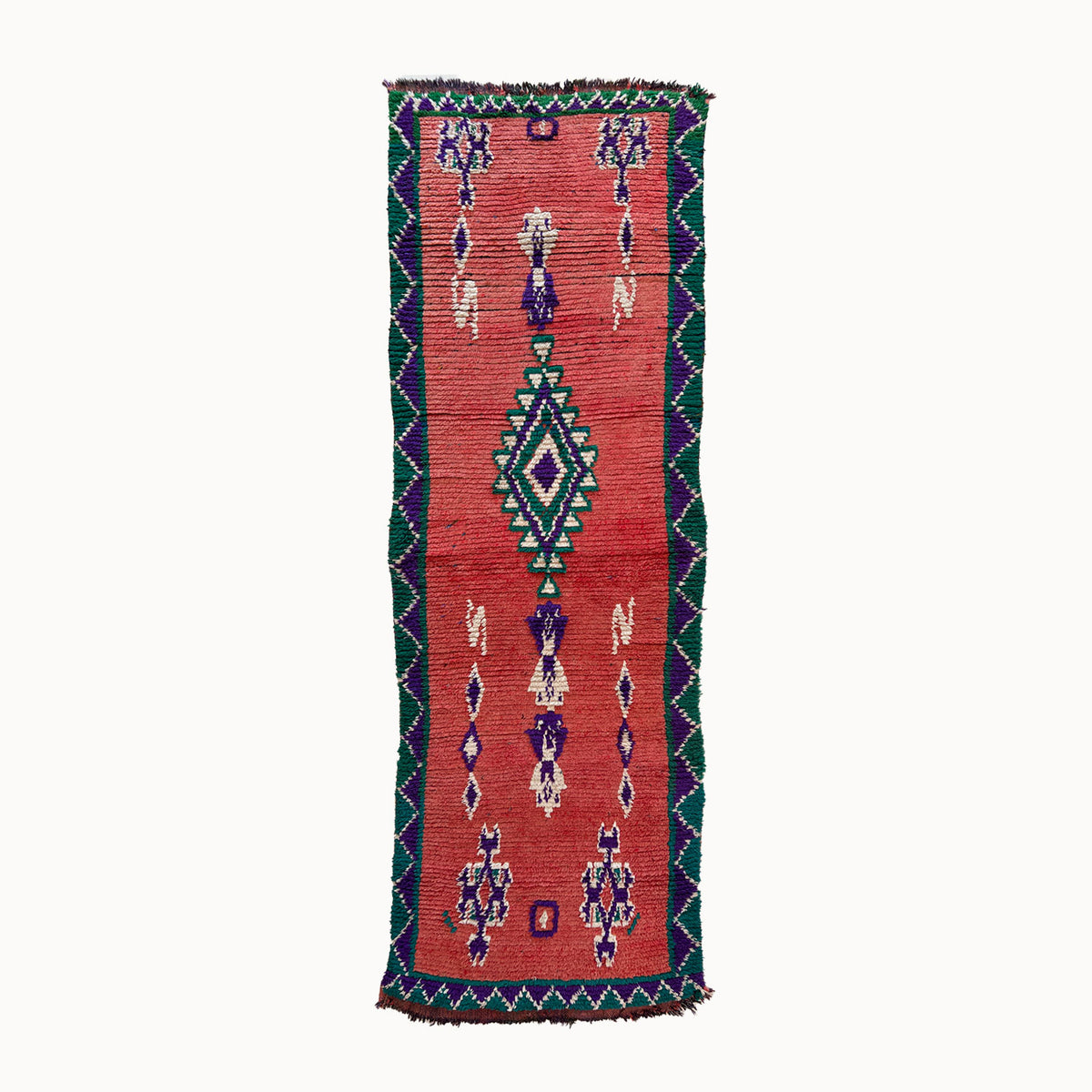 Boerne Vintage Moroccan Rug | 3’7” x 10’10” - Apartment F