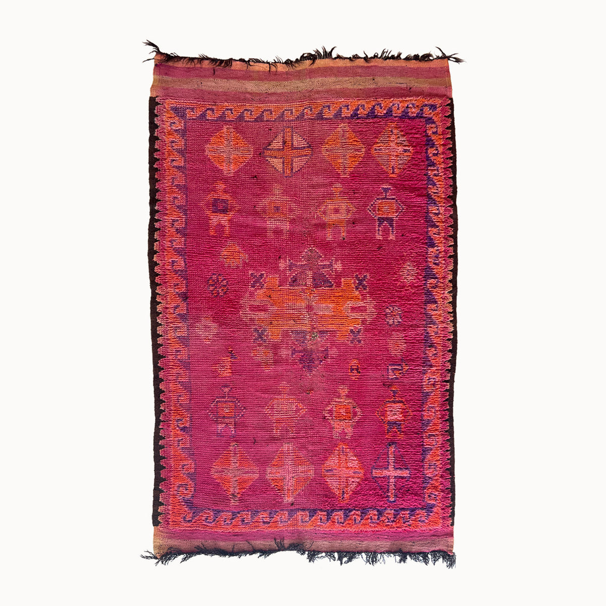Anisse Vintage Moroccan Rug | 4’9” x 7’8” - Apartment F