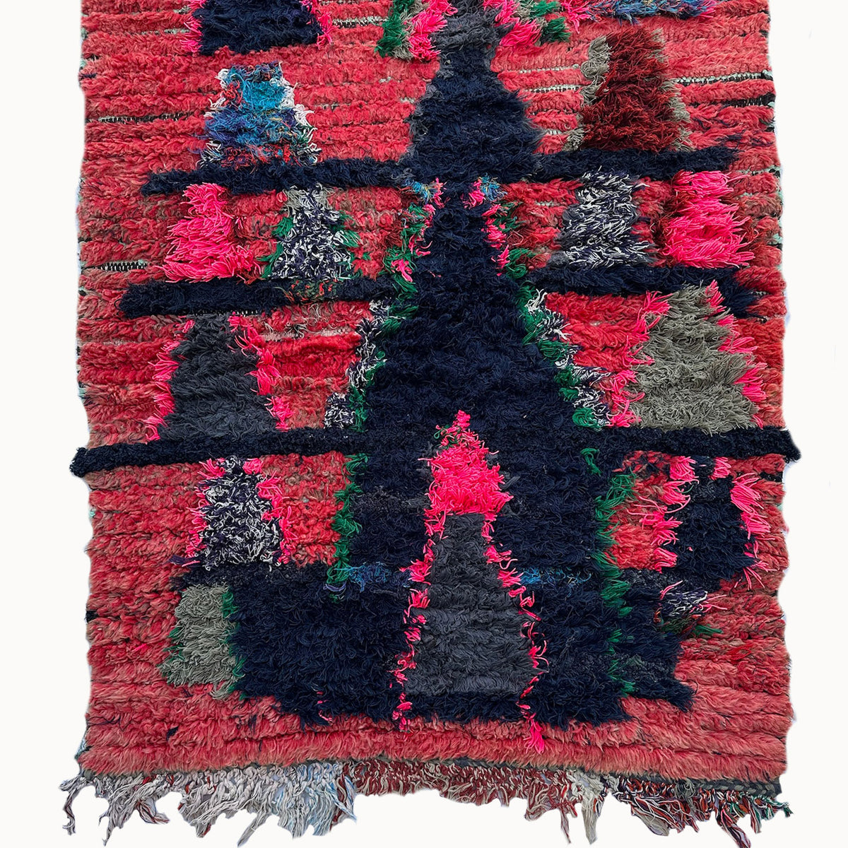 Tiflout Vintage Moroccan Runner Rug | 2’9” x 8’5” - Apartment F