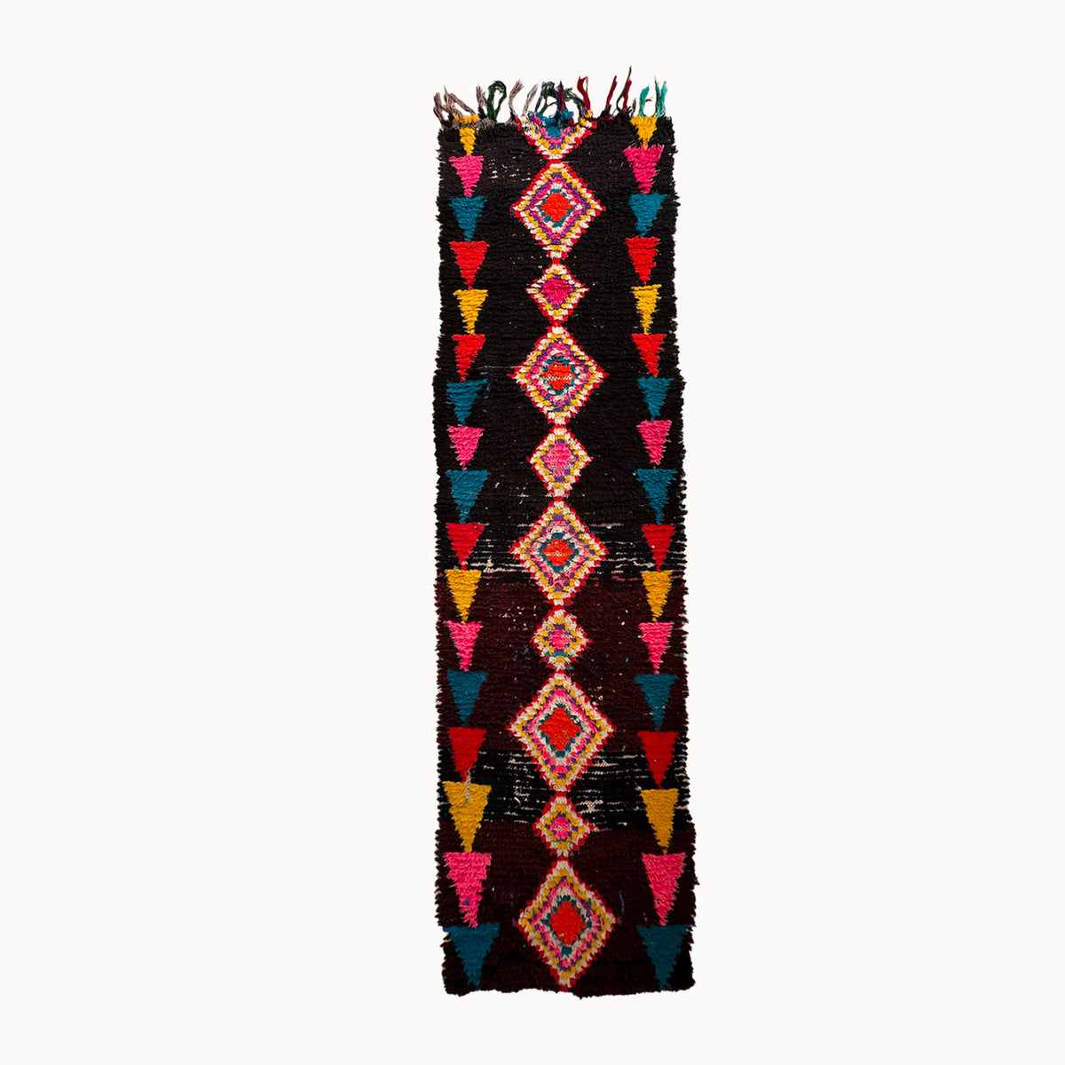 Awragh Vintage Moroccan Runner | 2’3” x 8’4” - Apartment F