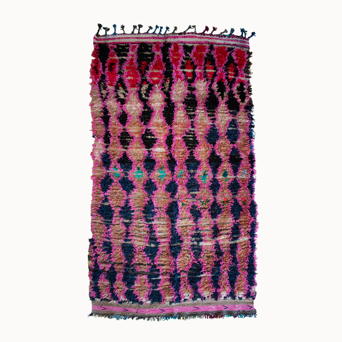 Chi Vintage Moroccan Rug | 3’10” x 6’5” - Apartment F