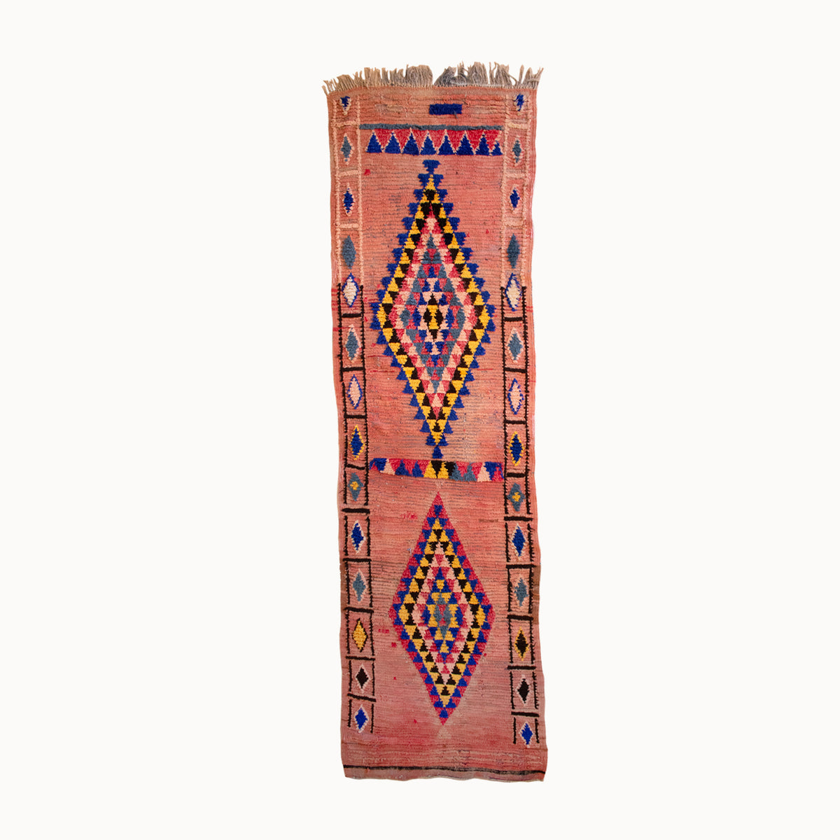 Guava Vintage Moroccan Runner | 3’ x 10’1” - Apartment F