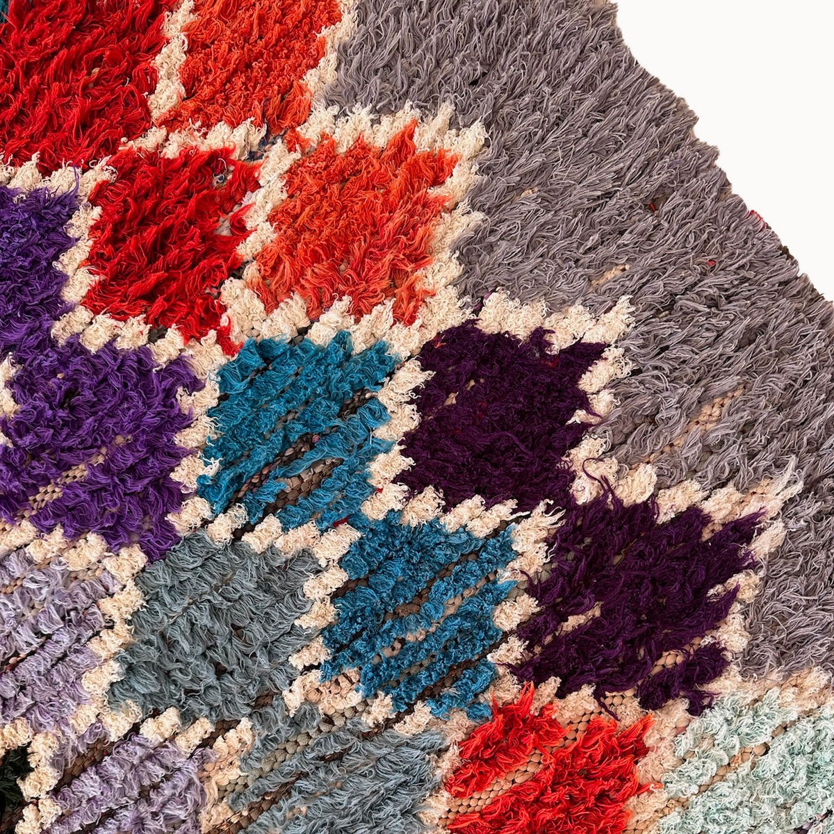 Vintage Moroccan Rug | 4’1” x 6’4” - Apartment F