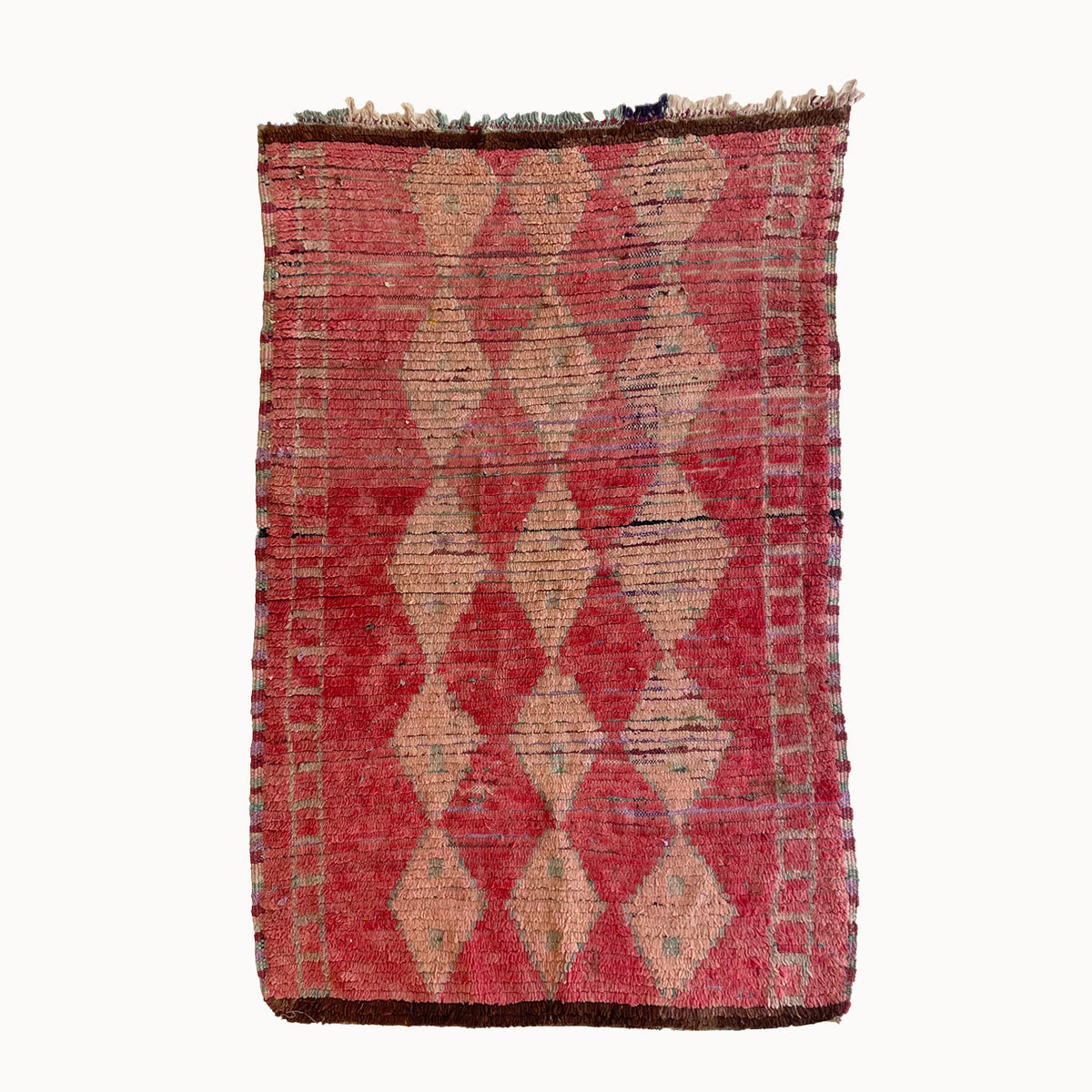 Lily Vintage Moroccan Rug | 4' x 5’6” - Apartment F