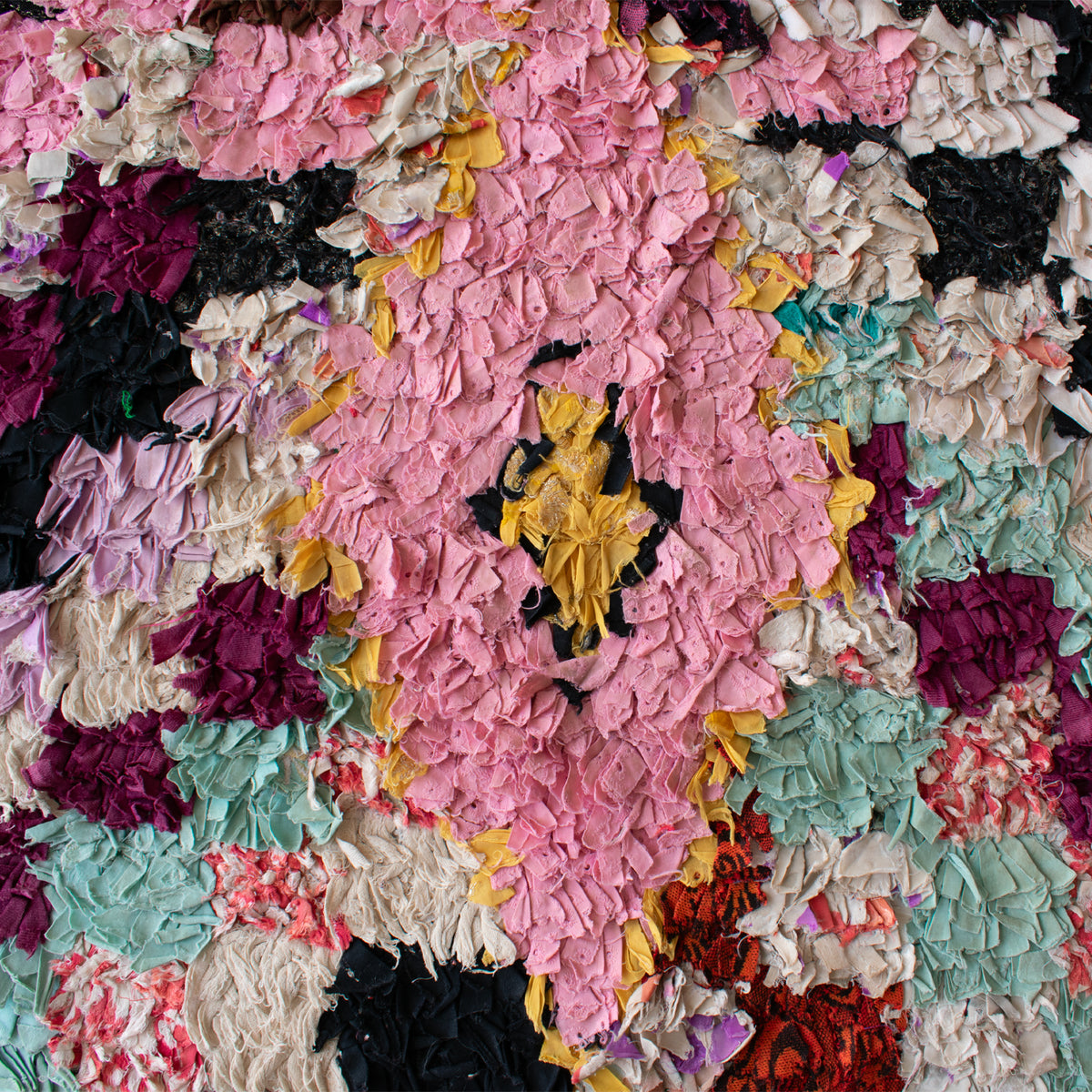 Vintage Moroccan Boucherite Rug | 3’4” x 5’2” - Apartment F
