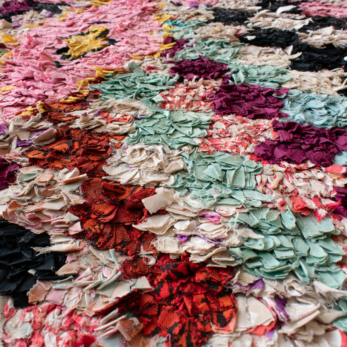 Vintage Moroccan Boucherite Rug | 3’4” x 5’2” - Apartment F
