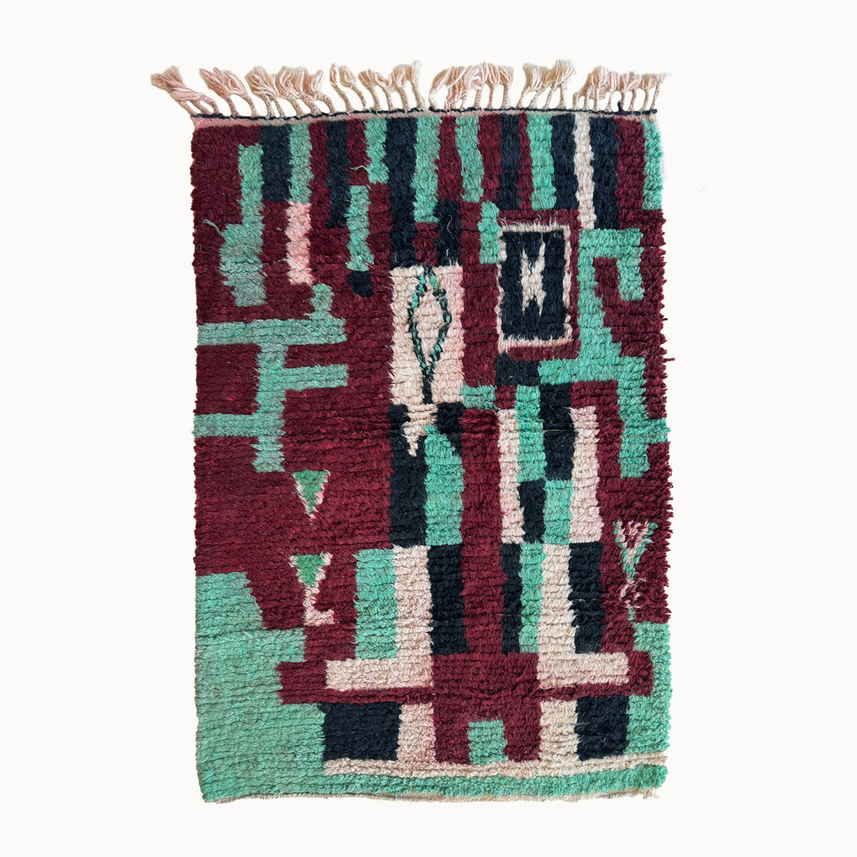 Naya Contemporary Moroccan Rug | 3’4” x 4’9” - Apartment F