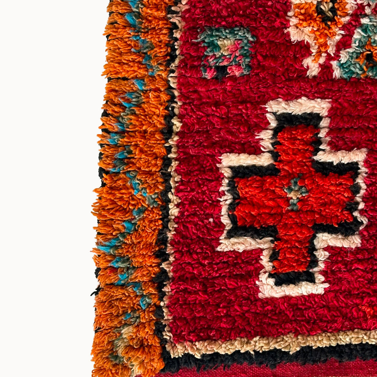 Rchem Vintage Moroccan Rug | 5’1” x 11’4” - Apartment F