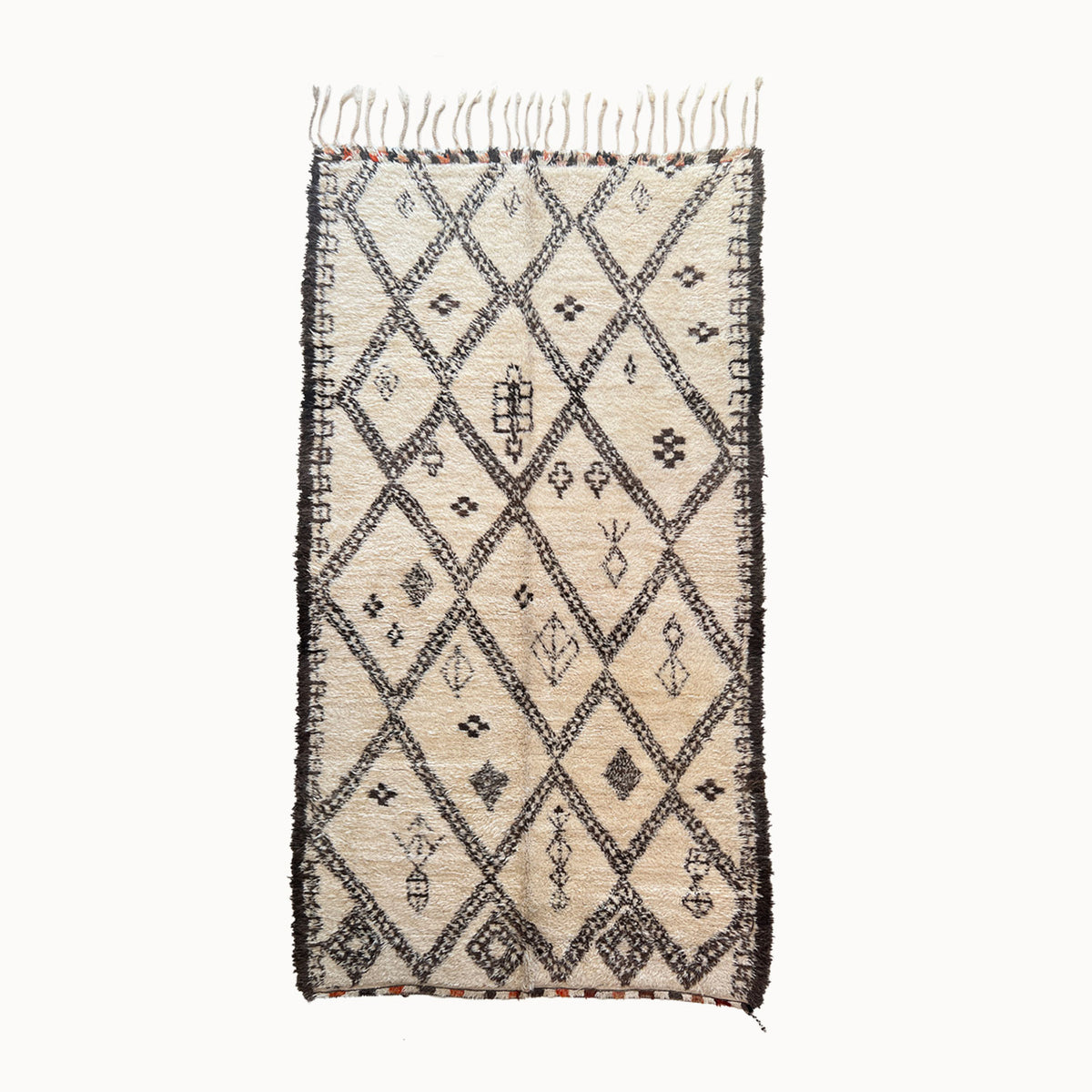 Ibrahim Vintage Moroccan Marmoucha Rug 6'4" x 12'2" - Apartment F
