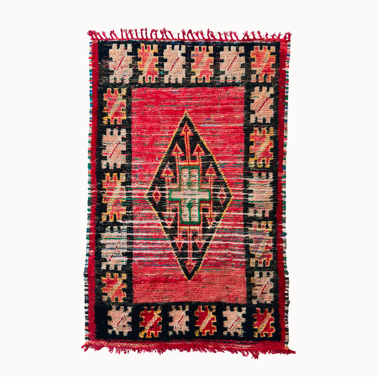 Tila Vintage Moroccan Rug | 3’5” x 5'3” - Apartment F