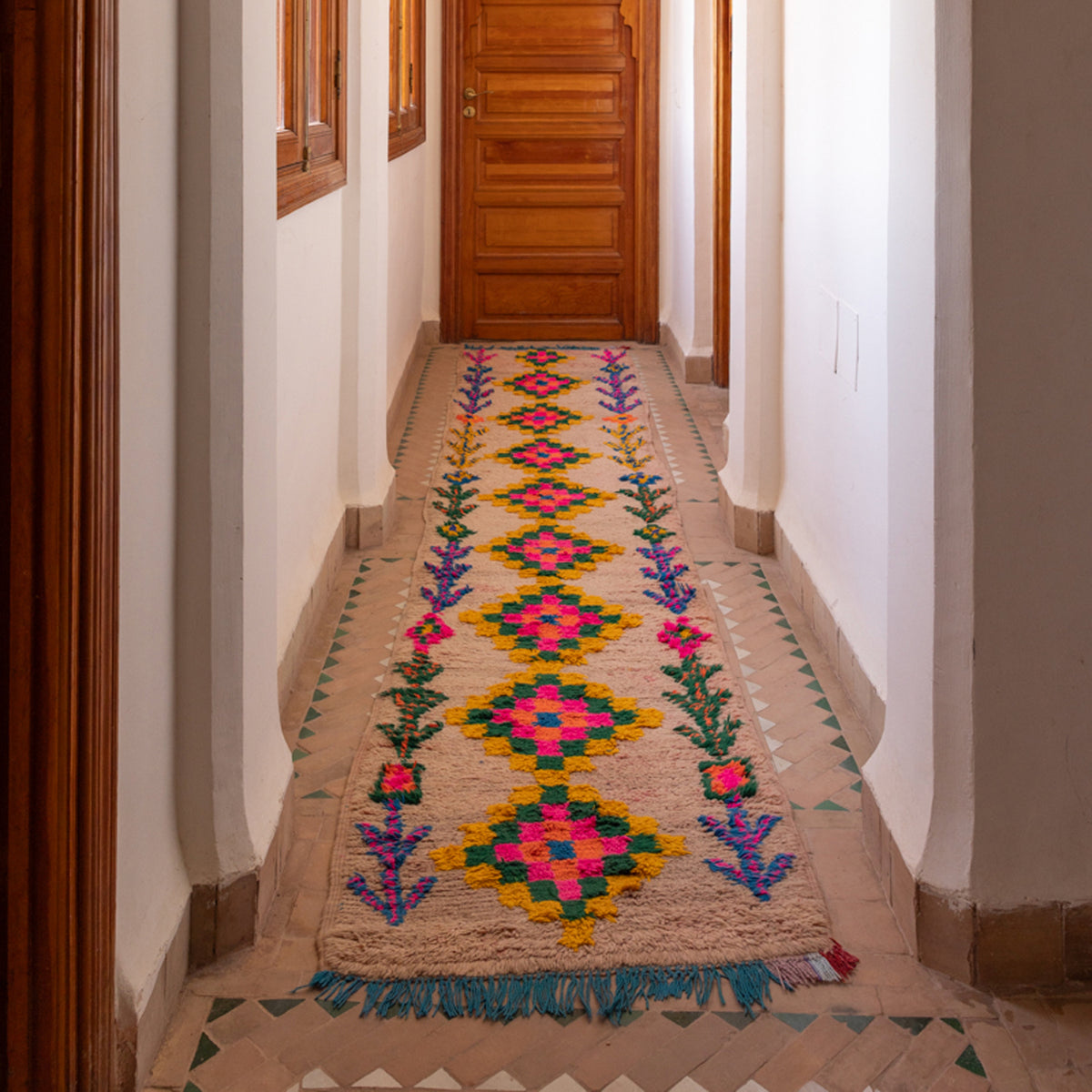 Daisy Vintage Moroccan Runner Rug | 2'3" x 11'9" - Apartment F