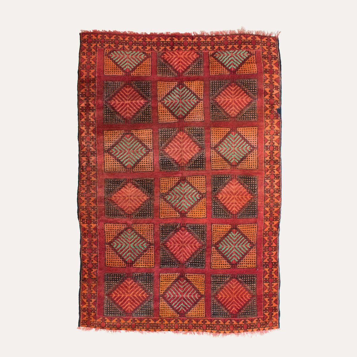 Vintage Moroccan Rug | 4' x 6'1" - Apartment F