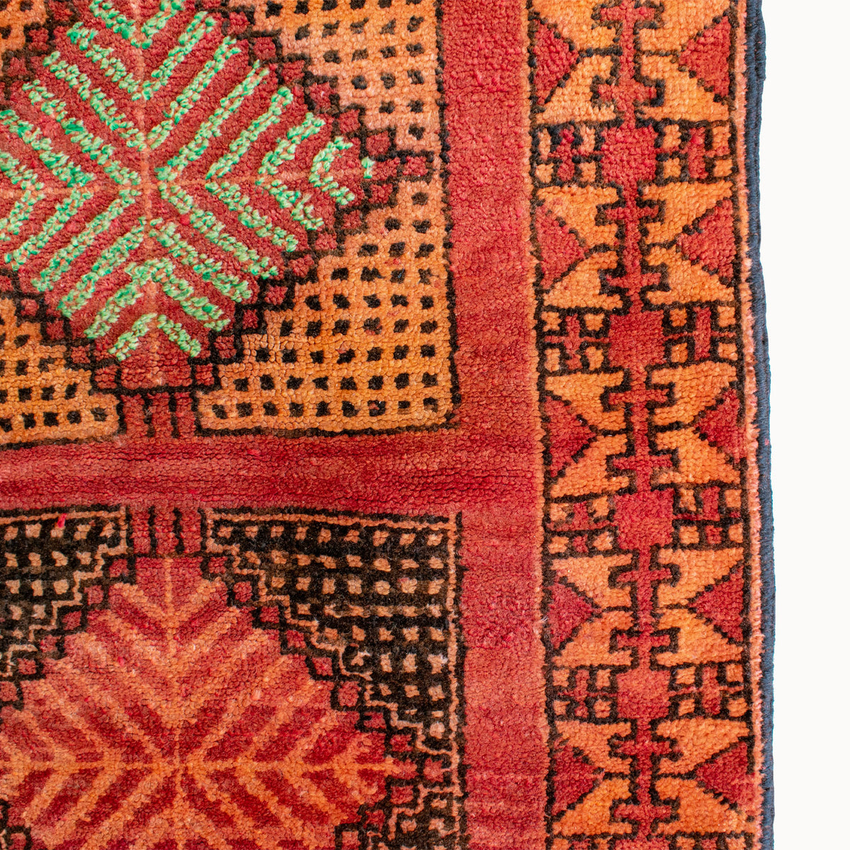 Vintage Moroccan Rug | 4' x 6'1" - Apartment F