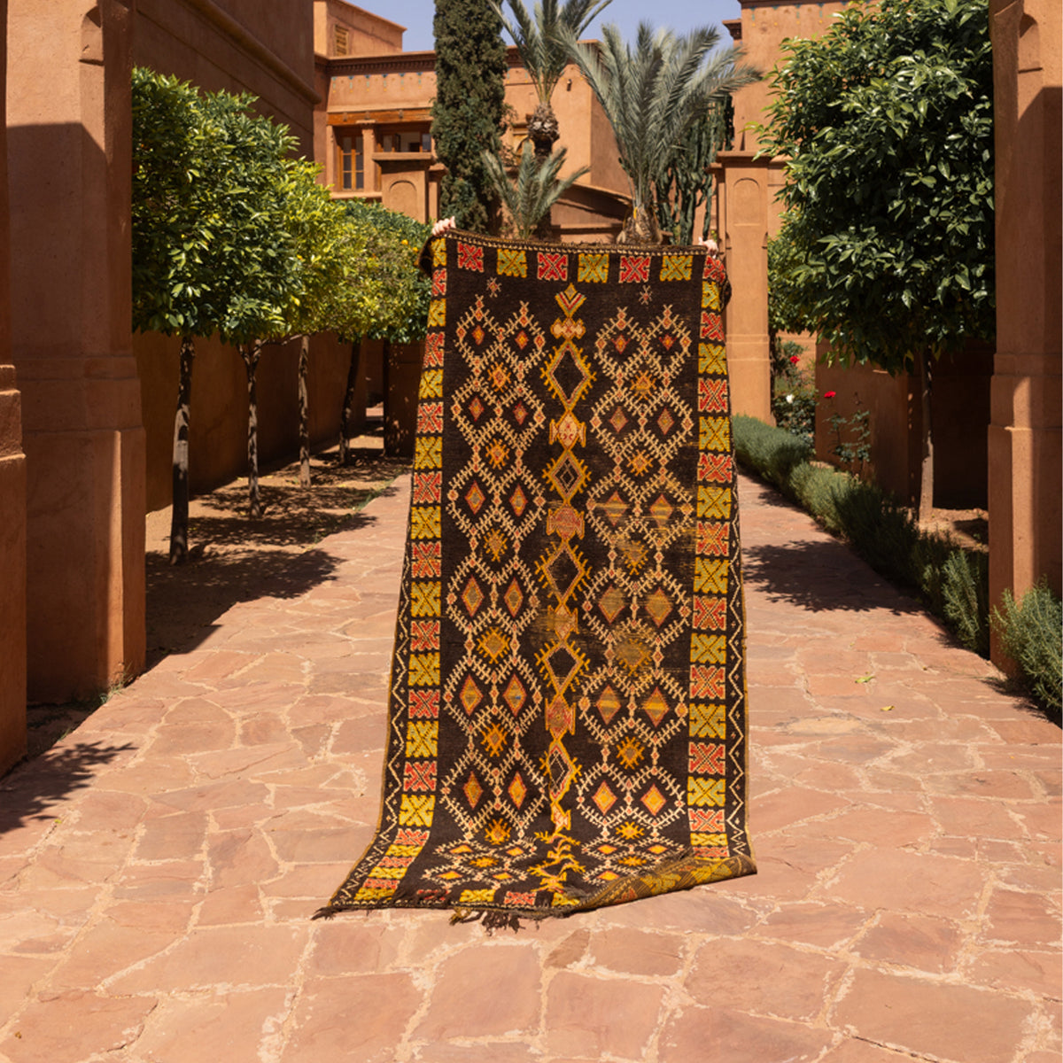 Vintage Moroccan Rug | 4' x 8'4" - Apartment F