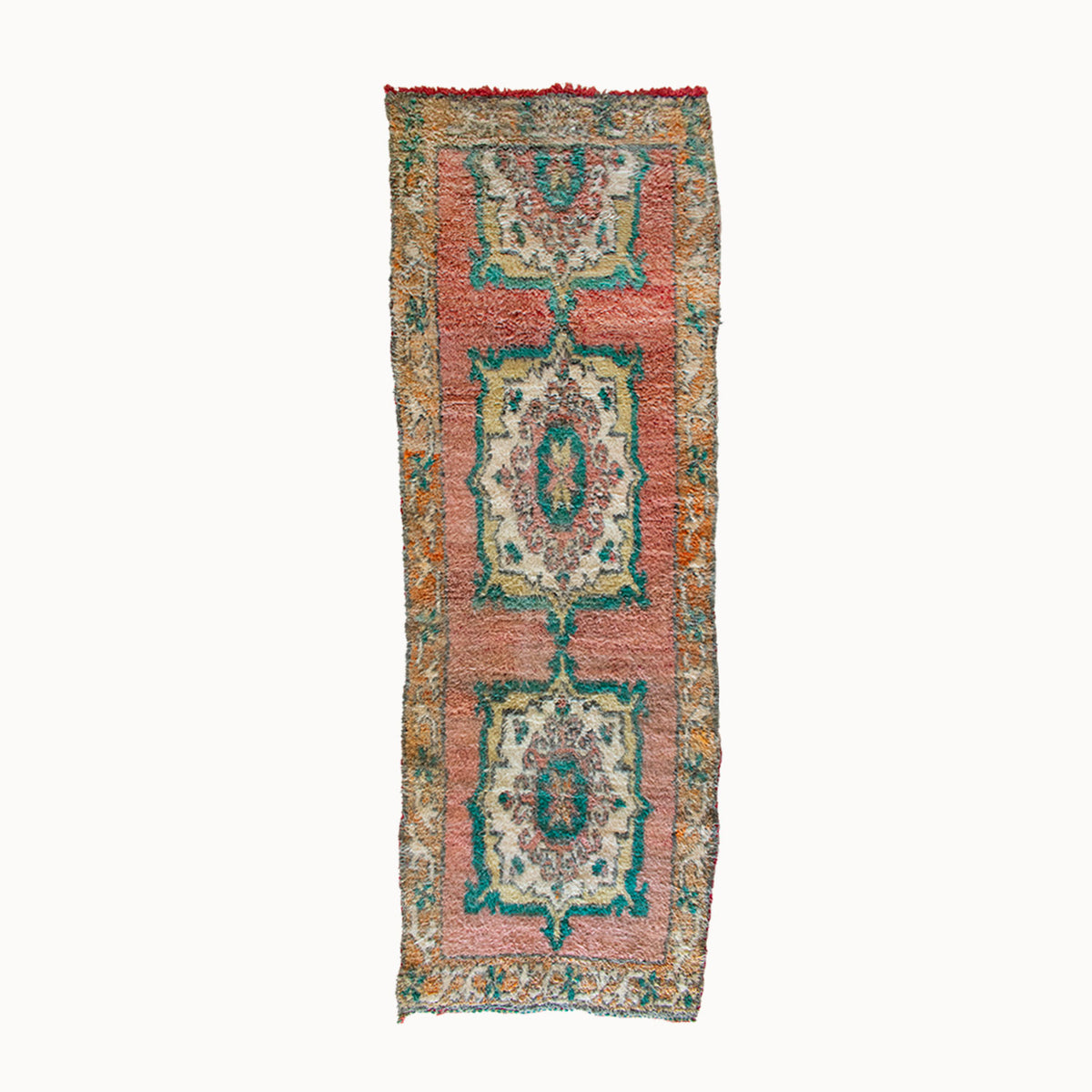 Margo Vintage Moroccan Runner | 3' x 9'2" - Apartment F