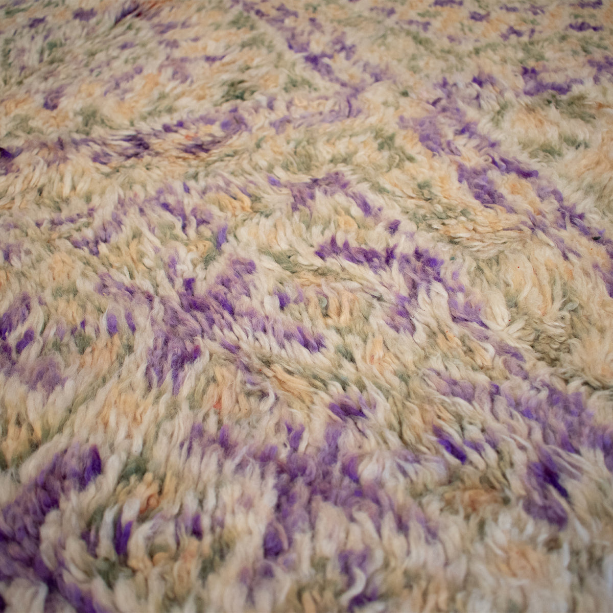 Arjuani Vintage Moroccan Wool Area Rug | 6'8" x 9'7" - Apartment F