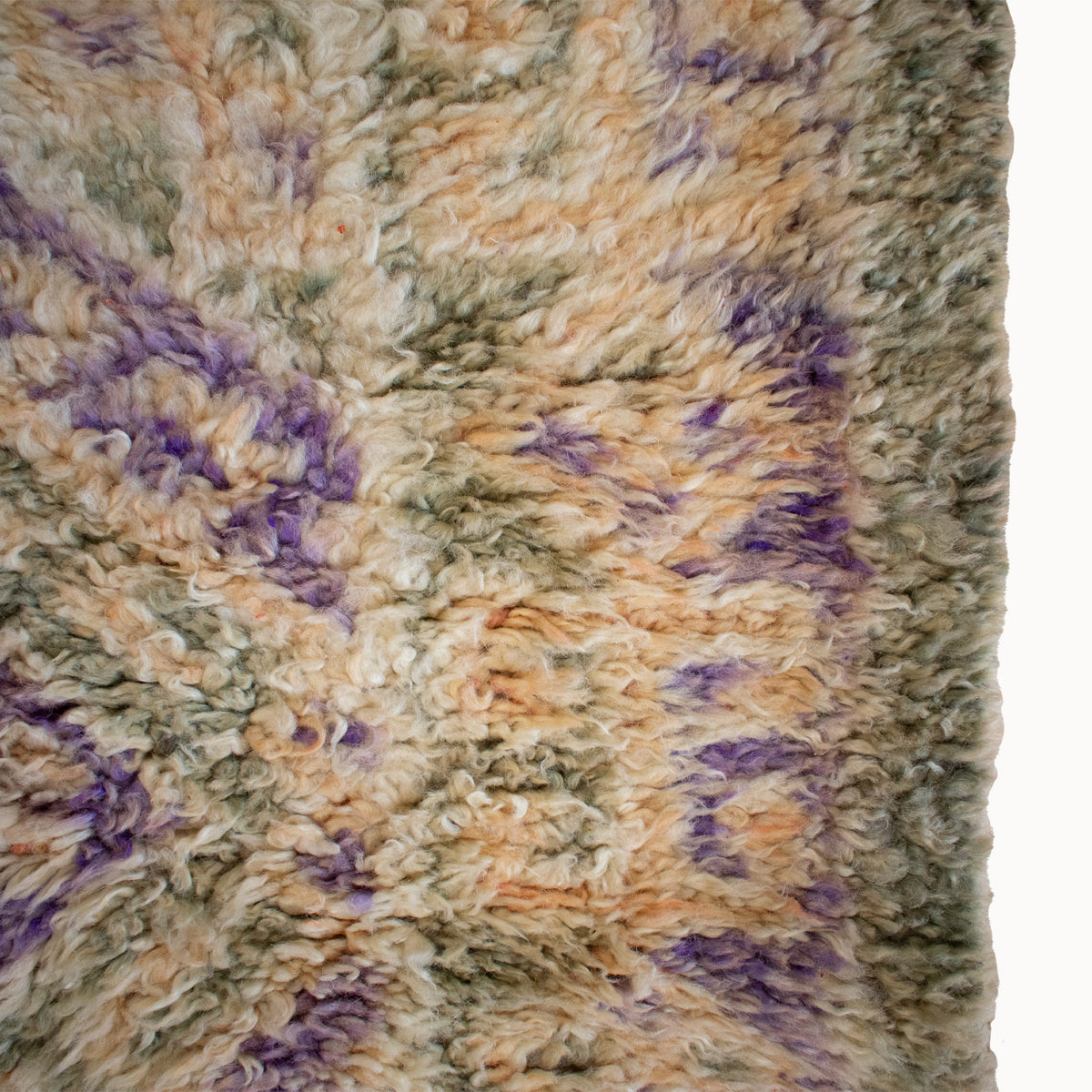 Arjuani Vintage Moroccan Wool Area Rug | 6'8" x 9'7" - Apartment F