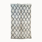Elspeth Vintage Moroccan Beni Ourain Rug | 6' x 10' - Apartment F