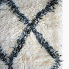 Elspeth Vintage Moroccan Beni Ourain Rug | 6' x 10' - Apartment F