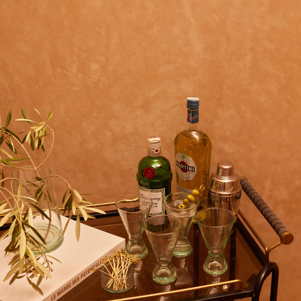 Moroccan Handblown Cocktail Glass - Apartment F