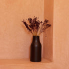 Matte Black Bottle Vase by Apartment F - Apartment F