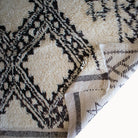 Riva Vintage Moroccan Beni Ourain Rug | 6' x 9'6" - Apartment F