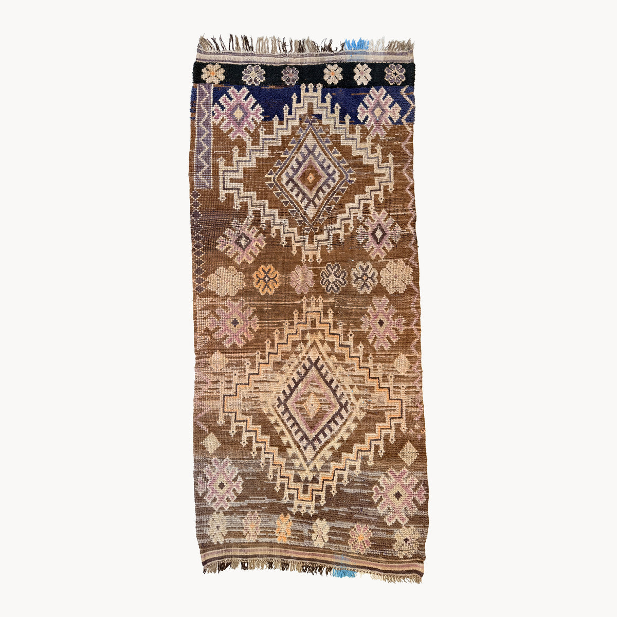 Nasiba Vintage Moroccan Runner | 3'4" x 7'9" - Apartment F