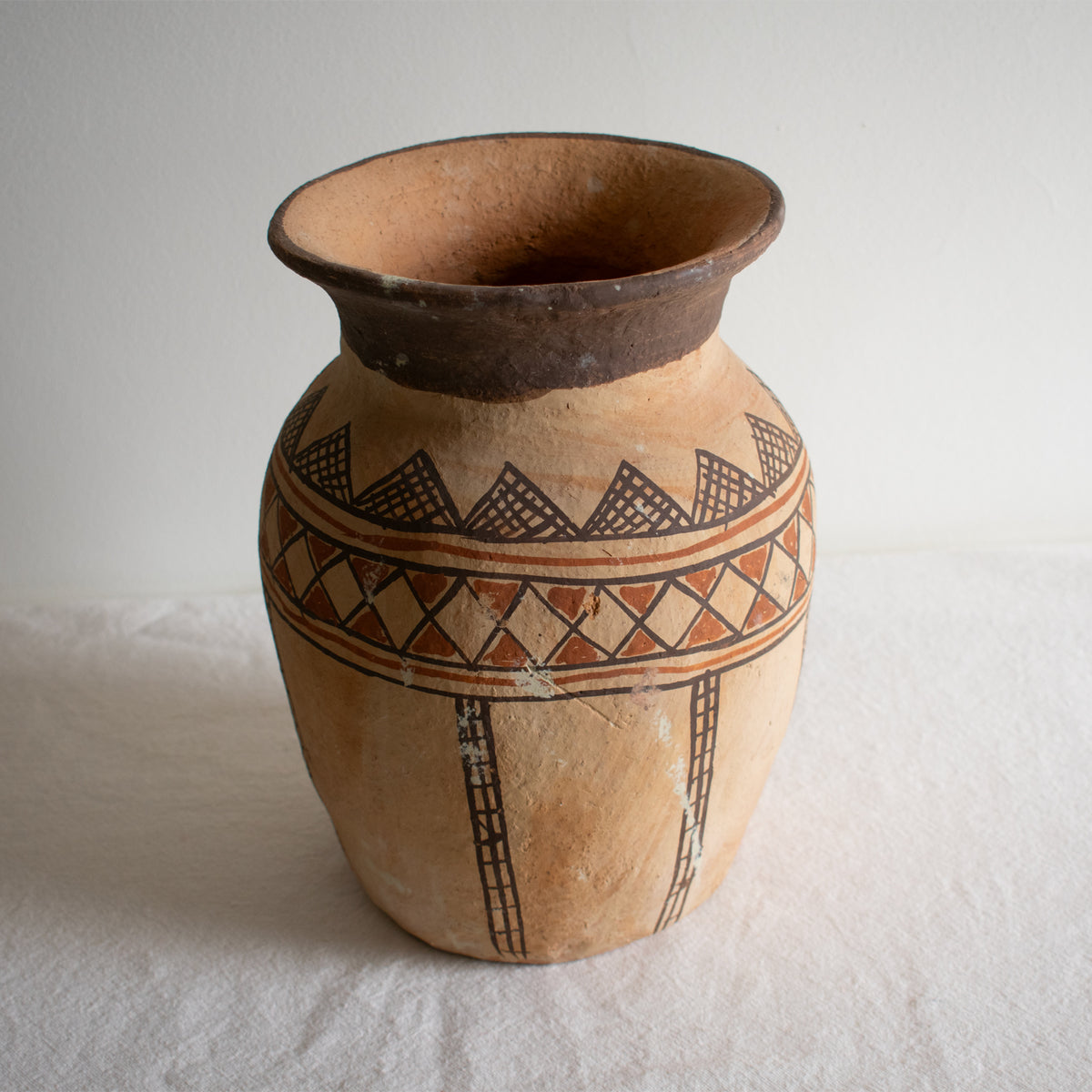 One of a Kind - Painted Tamegroute Vase - Apartment F