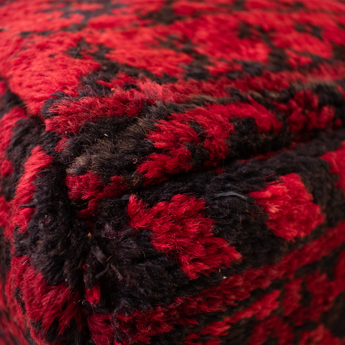 Bordeaux Rug Ottoman Pouf - Apartment F