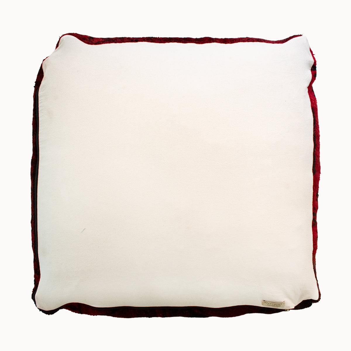 Bordeaux Rug Ottoman Pouf - Apartment F