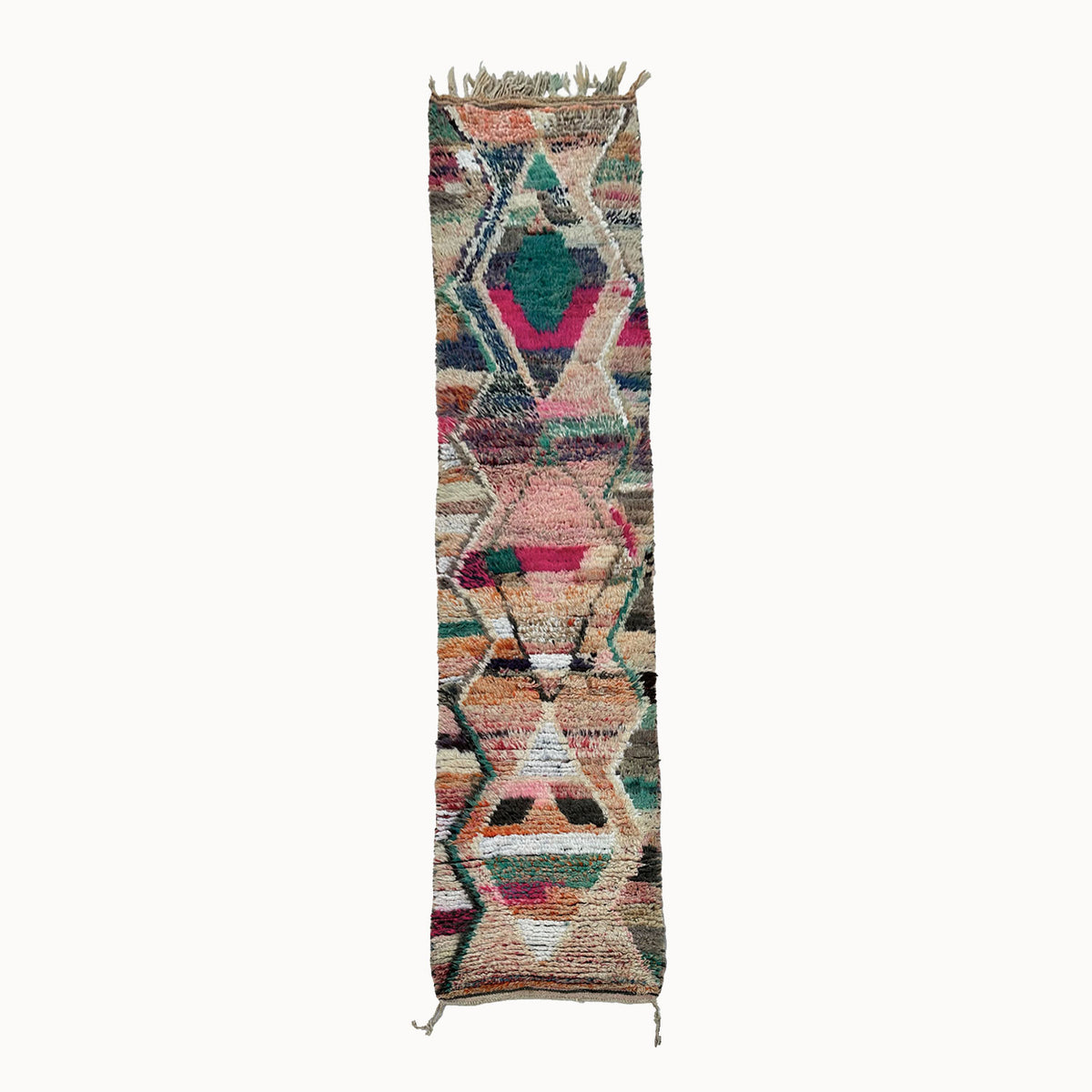 Rochester Contemporary Moroccan Runner Rug | 2’1” x 11’3” - Apartment F