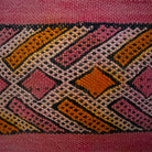 Red Handwoven Moroccan Kilim Pillow - Apartment F