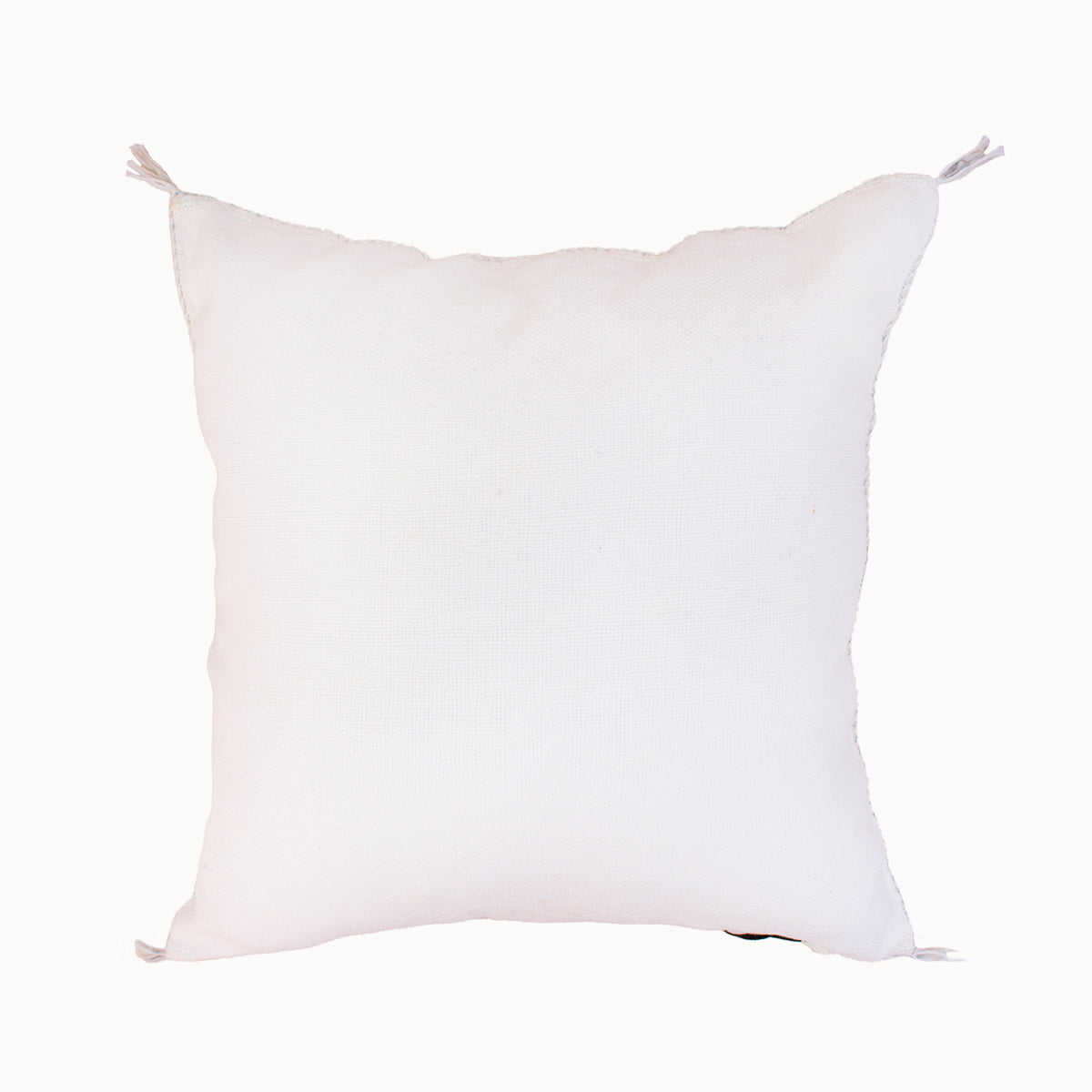 Sabra Cactus Silk Pillow | White - Apartment F